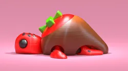 Chocolate Covered Strawberry Turtle