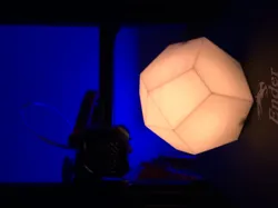Customisable Geometric RGB Lamp