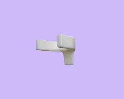 Dyson motor head holder (Tesa powerstrips, no screws)