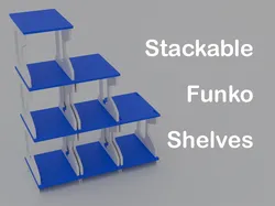 Estante Modular para Funko - Modelo de impresión 3D gratuito