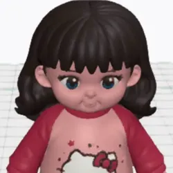 Fișiere pentru imprimante 3D | Fișier 3MF | doll