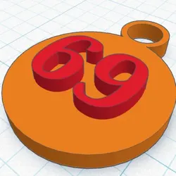 Free Personal Accessories STL Download - 69 keychainby Quacker
