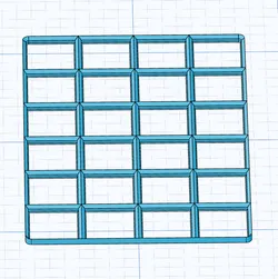 gridfinity baseplate 6 by 4
