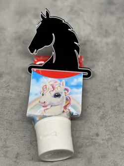 Horse tooth paste squeezer