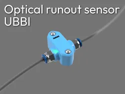 Optical filament runout sensor