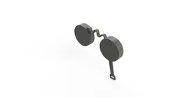 Protective eyepiece caps for «Nikon Sportstar EX» binoculars