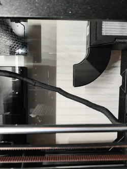Prusa enclosure filtration system air guide