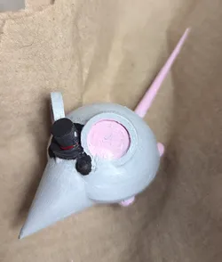 rat with a hat