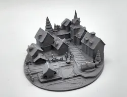 Village Miniature - No Supports