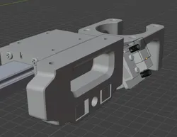 voron switchwire / ender3 y linear rail motor mount