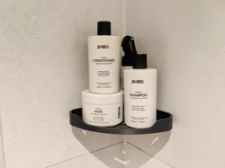 Bathroom corner shelf - No drilling