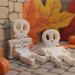 Characters & Creatures STL Descărcare - Helloween Flexy Skull - STL_WALA