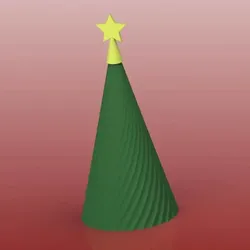 Creality Cloud | Christmas Tree - Spiral | ملفات الطابعة ثلاثية الأبعاد