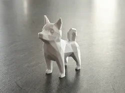 Cute Low Poly Dog
