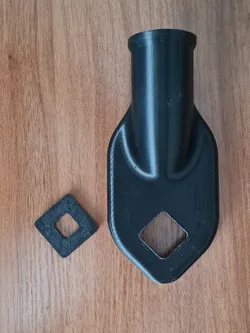 Drill dust collector reducer