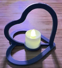 Entangled Hearts Tea Light Holder