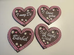 Gingerbread Heart customizable