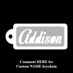 gratuită de Personal Accessories STL Descărcare - Addison-_keychain - XP3Design