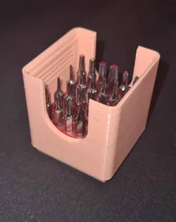 Gridfinity | Stackable Generic Screw Bit Holder