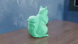 Low Poly Squirrel
