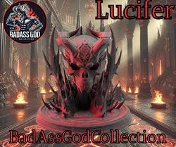 Lucifer Skull / Luzifer Schädel