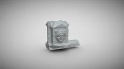 Monolith protome of the head of Medusa