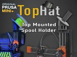 Prusa Mini + Spool Holder - TopHat