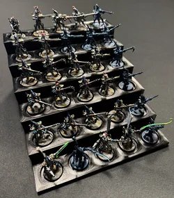 Tiered Miniatures Display Riser