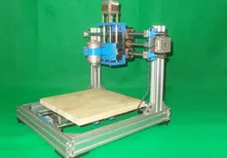 007-Homemade CNC Router Mill Laser Plotter 3D Printer Machine DIY Z Axis Slide Bed Base
