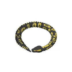 Articulated Ball Python | Pre-Painted + Optional 8mm Glass Eye Version