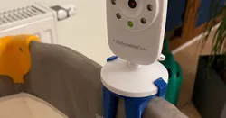 Baby camera "tooth" mount