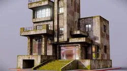 Brutalist building