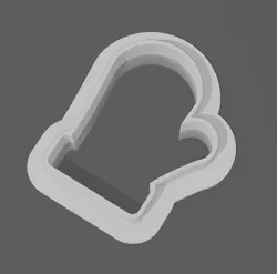 Christmas Glove Cookie Cutter