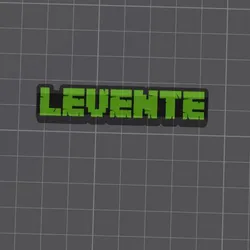 Creality Cloud | Levente pencil inscription | ملفات الطابعة ثلاثية الأبعاد