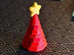 Fișiere pentru imprimante 3D | Fișier 3MF | 极简风格圣诞树摆件