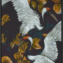 Free Sculptures & Artworks STL Download - lithophane Dance of the Golden Cranesby Antypas