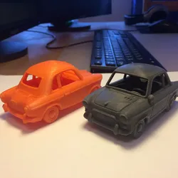 Gratis Vehicles & Machinery STL indir - Car model - Pacha5)