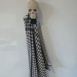 Gravity skull towel holder