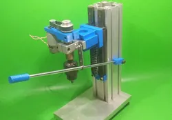 Homemade Drill Press Table DIY Bench Drilling Wood Tools Machine