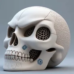 Honeycomb Skull