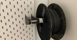 Ikea Skadis spool holder