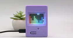 LED Matrix Audio Visualizer IS31FL3741