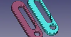 Load optimized tiny carabiner