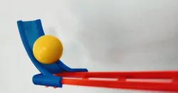 Marble run drop catch (Quercetti Skyrail)