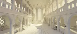 medieval palace  3D model