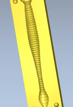 Mold Shape Tsunekichi AD Tsunekichi Worm 140mm