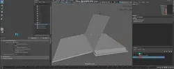 openable book Free 3D model