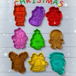 Other STL Descărcare - NAVIDAD CORTANTE DE GALLETAS - KDASH