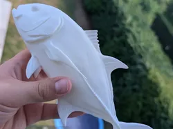 Pez hiperdetallado, impresión rápida - Modelo de impresión 3D gratuito