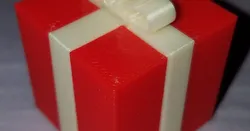 Present/Gift Box - 3-Piece Snap Together